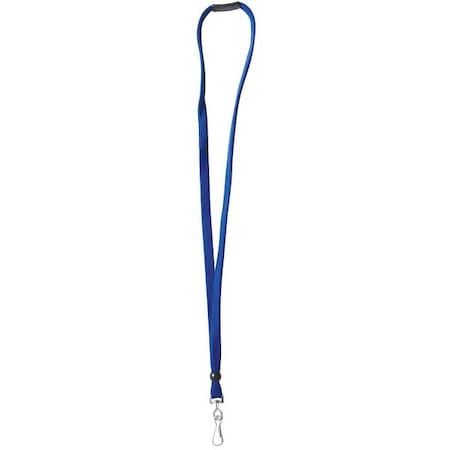 Lanyard, Blue, Single Color, 10 PK MPN:25DU63