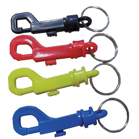 Plastic Key Clip, Assorted, Plastic, Not Load Rated, 40 PK MPN:25PA22