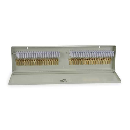 Key Control Cabinet, Steel, Beige, 48 Key Capacity MPN:2NET2