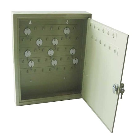 Key Control Cabinet, Steel, Beige, 62 Key Capacity MPN:2NET4