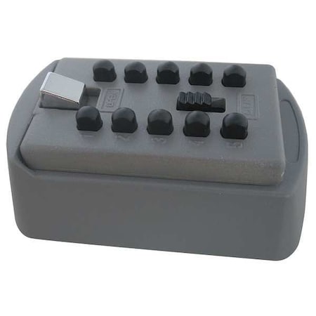 Lock Box, Wall Mount, 2 Keys MPN:31NG35