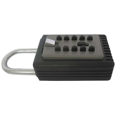Lock Box, Padlock, 3 Keys MPN:31NG37