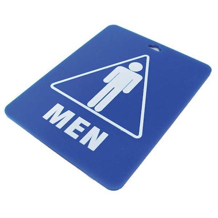 Key Tag, Blue, Resin, Men, Nickel Plated MPN:33J894