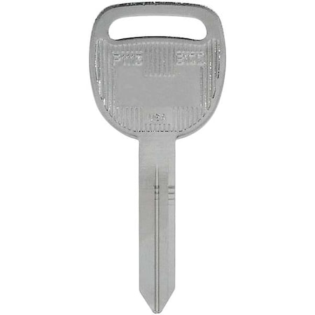 Key Blank, B102, Brass, PK10 MPN:5ZLE3