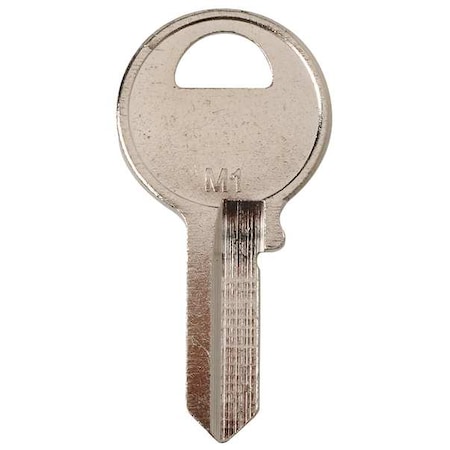 Key Blank, M1, Brass, PK25 MPN:5ZLE6