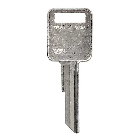 Key Blank, 1584, Brass, PK25 MPN:5ZLF1