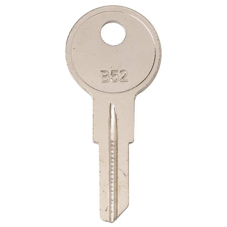 Key Blank, B52, Brass, PK25 MPN:5ZLF2