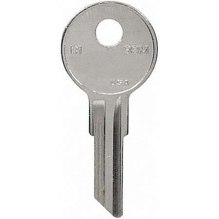 Key Blank, B1, Brass, PK25 MPN:5ZLG8
