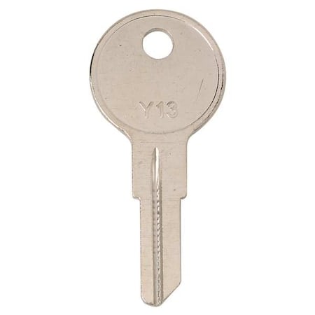 Key Blank, Y13, Brass, PK25 MPN:5ZLH0