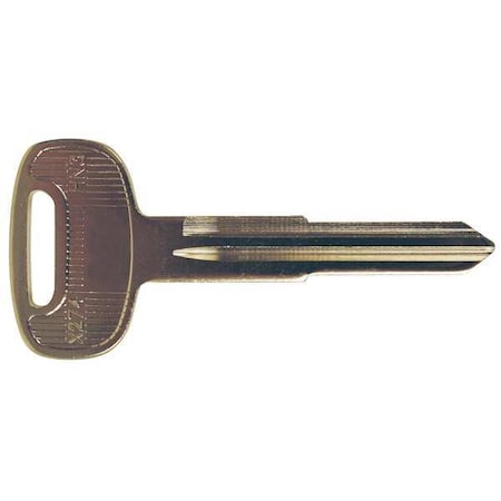Key Blank, HN3, Brass, PK10 MPN:5ZLH6