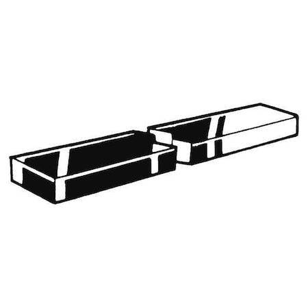 Undersized Key Stock, C45K Steel, Plain, 1000 mm L, 6 mm W, 6 mm H MPN:M39270.066.0001