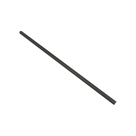 Undersized Key Stock, Carbon Steel, Plain, 36 in L, 7/16 in W, 7/16 in H MPN:WWG300437043736