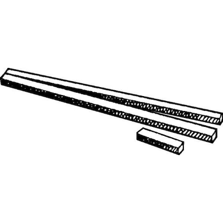 Undersized Machine Key Kit, Square End, Steel MPN:WWGDISPMKZC58