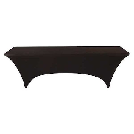 Stretch Fitted Table Cover, 96 in. W MPN:16531