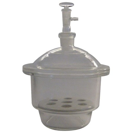 Vacuum Desiccator, Glass, Clear, I.D. 150mm MPN:5YHU5