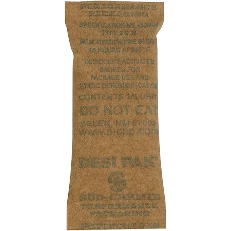 Desiccants, 0.14cuft, Brown, 5gal, PK1200 MPN:DES101
