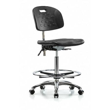 ESD Task Chair, No Arms, 24-3/4