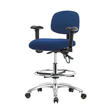 Ergonomic Chair, Adjustable Arms, 26-1/4