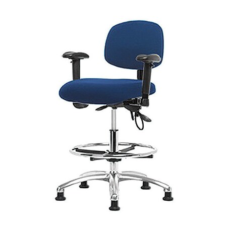 Ergonomic Chair, Adjustable Arms, 26-1/4