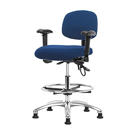 Ergonomic Chair, Adjustable Arms, 21-1/2