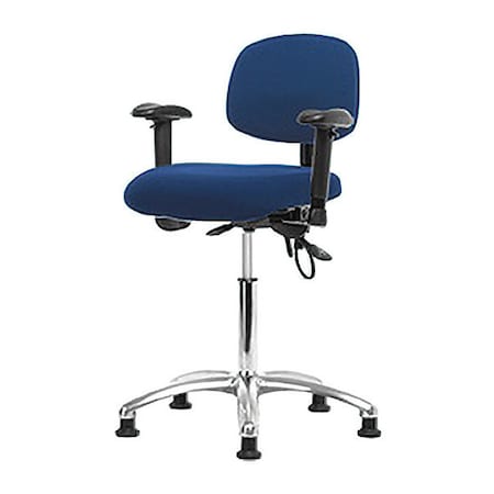 Ergonomic Chair, Adjustable Arms, 21-1/2
