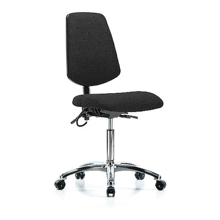 Ergonomic Chair, No Arms, 21-1/2