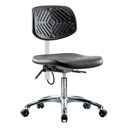 Ergonomic Chair, No Arms, 17-1/2