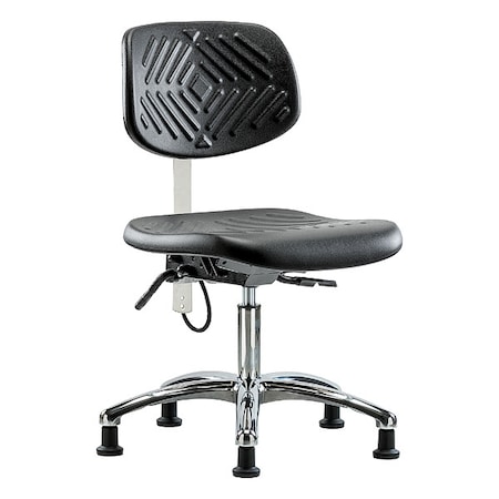 Ergonomic Chair, No Arms, 17-1/2