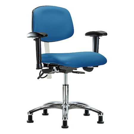 ESD Task Chair, Adjustable Arms, 19
