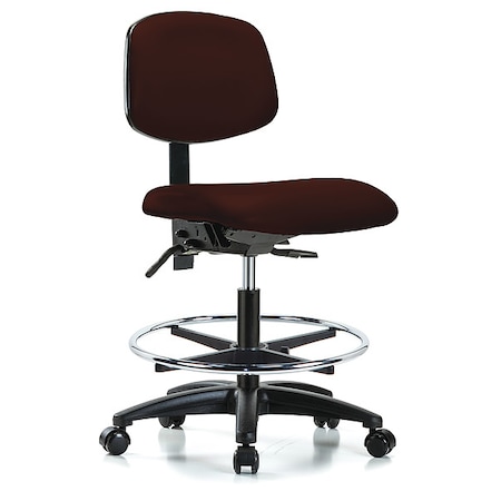 Cleanroom Chair, Vinyl, Burgundy, 22 in to 29 in Seat Height MPN:GRVMBCH-RG-CF-RC-8569