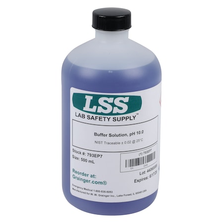 Blue Buffer Solution, pH 10.00, 500mL MPN:793EP7