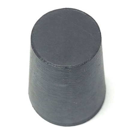 Stopper, 25 mm H, SBR Rubber, Black, PK65 MPN:1-004