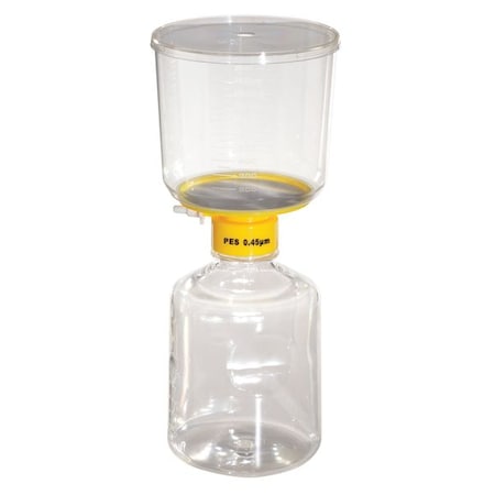 1000mL Filter Unit, 0.45um, 90mm, PK12 (Formerly Lab Safety Supply) MPN:11L829