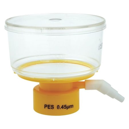 250mL Bottle Top Filter, 0.45um, 50mm, PK24 (Formerly Lab Safety Supply) MPN:11L835