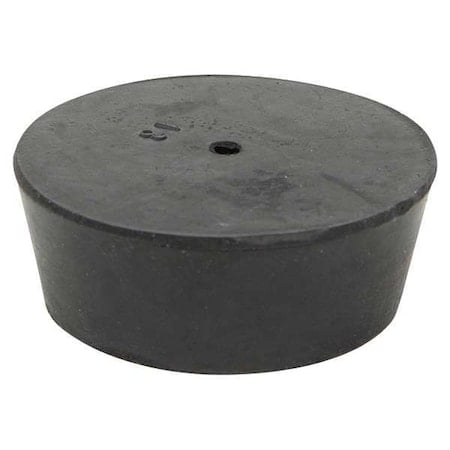 Stopper, 35 mm H, SBR Rubber, Black, PK3 MPN:13.5-1H