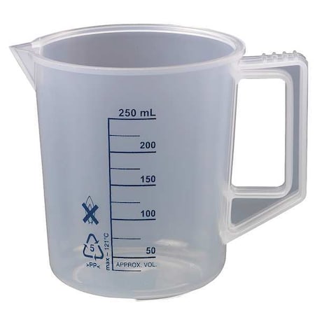 Beaker with Handle, 250mL, PK6 MPN:23X902