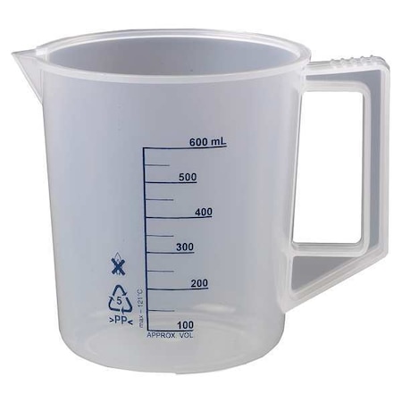 Beaker with Handle, 500mL, PK6 MPN:23X903