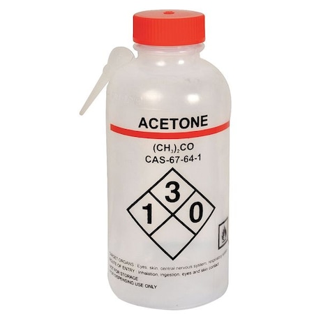 Translucent, Wash Bottle 16 oz., PK4 MPN:24J877