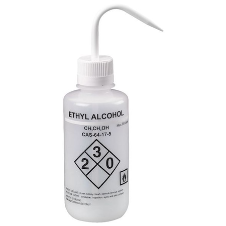 Translucent, Wash Bottle 16 oz., PK6 MPN:24J883