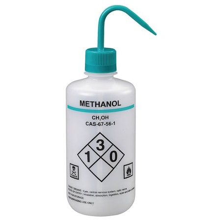 Translucent, Wash Bottle 32 oz., (Formerly Lab Safety Supply), PK4 MPN:24J885