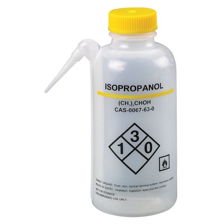 Translucent, Wash Bottle 16 oz., PK4 MPN:24J887
