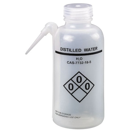 Translucent, Wash Bottle 16 oz., PK4 MPN:24J890