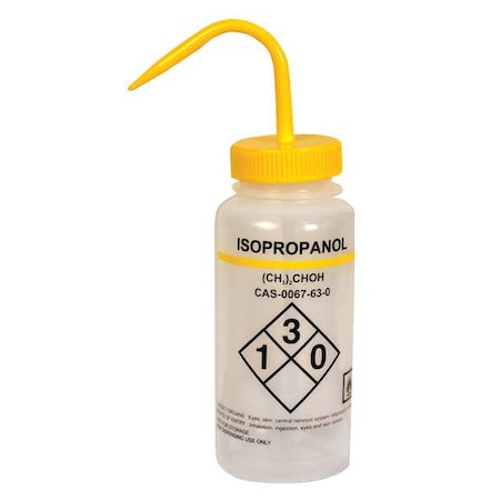 Translucent, Wash Bottle 16 oz., PK6 MPN:24J904
