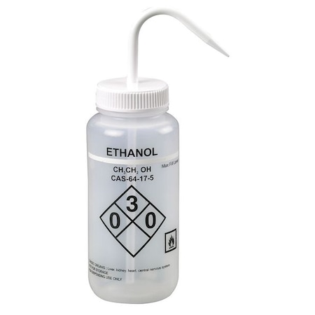Translucent, Wash Bottle 16 oz., PK6 MPN:24J905