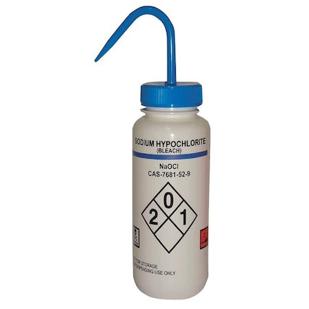 Translucent, Wash Bottle 16 oz., PK6 MPN:24J908