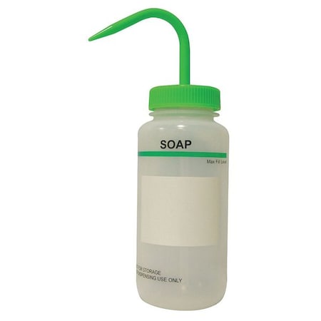 Translucent, Wash Bottle 16 oz., PK6 MPN:24J910