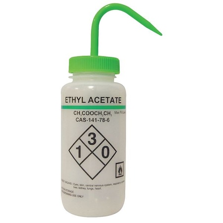 Translucent, Wash Bottle 16 oz., PK6 MPN:24J913