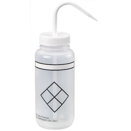Translucent, Wash Bottle 16 oz., PK6 MPN:24J920