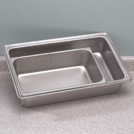Dimpled Pan 6 1/8 Qt 6X12.75X4.25, SS MPN:30362