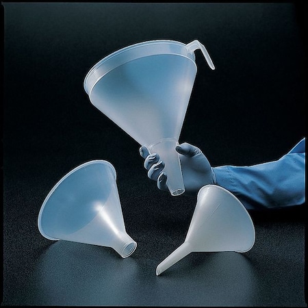 Powder Funnel, Polypropylene, White, PK6 MPN:342555-0SET